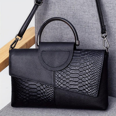 Grace™ Classic | Croc-Embossed Luxury Bag