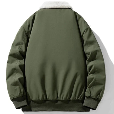 Sherpa Lined Flight Jacket