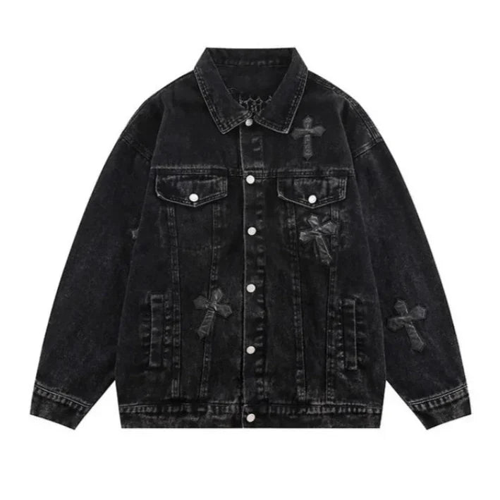 Cross Denim Jacket