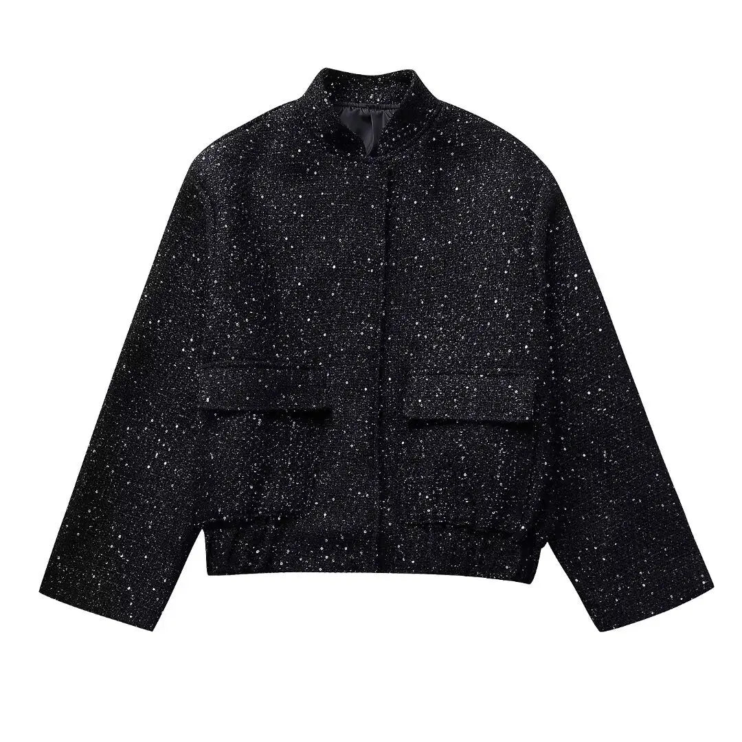 Aelith - Sequins Embroidered Jacket