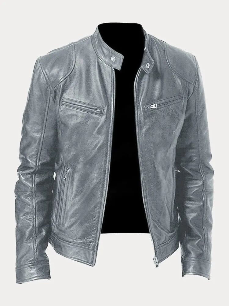 CANE - Casual leather jacket