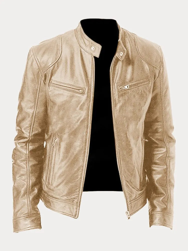 CANE - Casual leather jacket