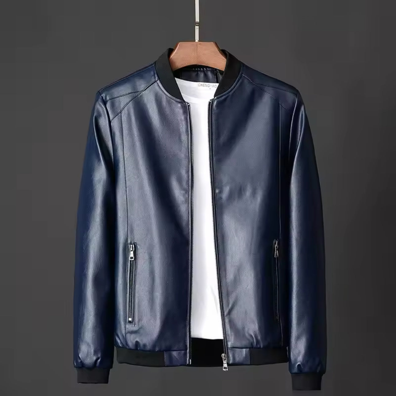 Golden Classic - Leather Jacket