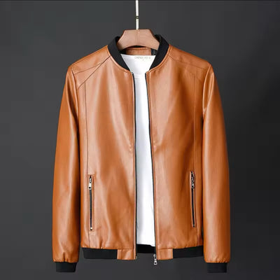 Golden Classic - Leather Jacket