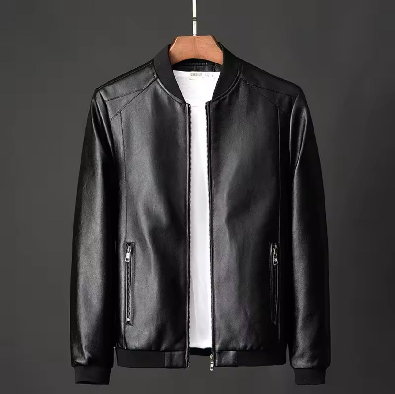 Golden Classic - Leather Jacket