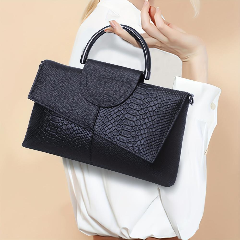 Grace™ Classic | Croc-Embossed Luxury Bag