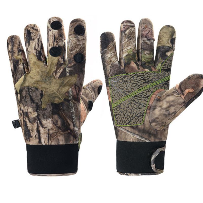 Men's Camouflage Warm Waterproof Windproof Gloves 64639650U