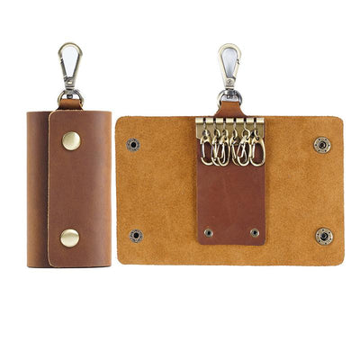 Men's Casual Retro Waist Hanging Key Case 70116133Y