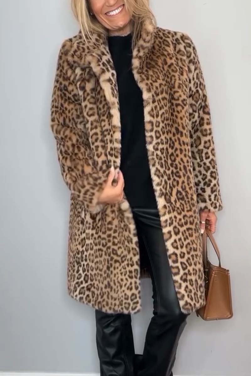 Daisy | Leopard Print Coat