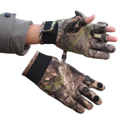 Men's Camouflage Warm Waterproof Windproof Gloves 64639650U