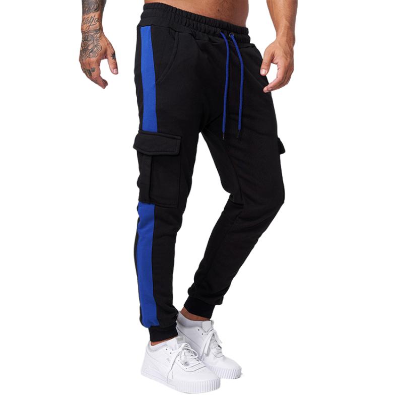 Men's Casual Multi-pocket Thickened Sports Pants　45422064F